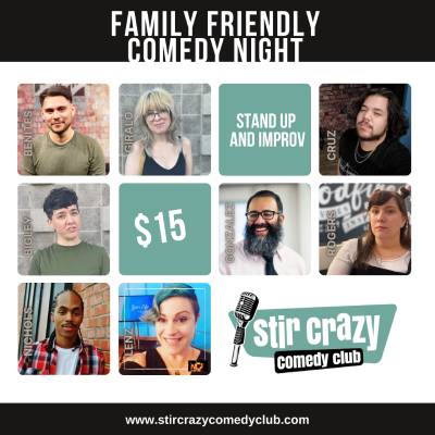 Family Friendly Comedy Night