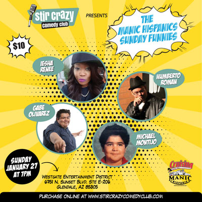 Manic Hispanic Comedy All Stars