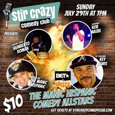 Manic Hispanic Comedy All Stars