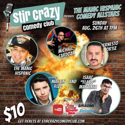 Manic Hispanic Comedy All Stars