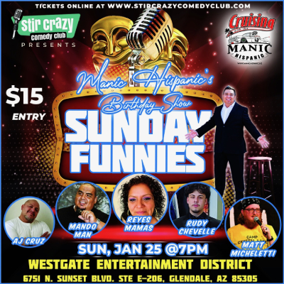 Manic Hispanic Sunday Funnies