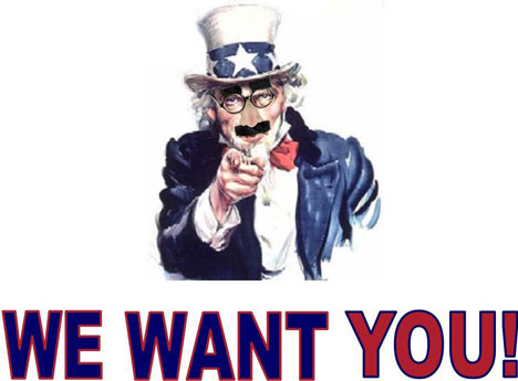 We want you